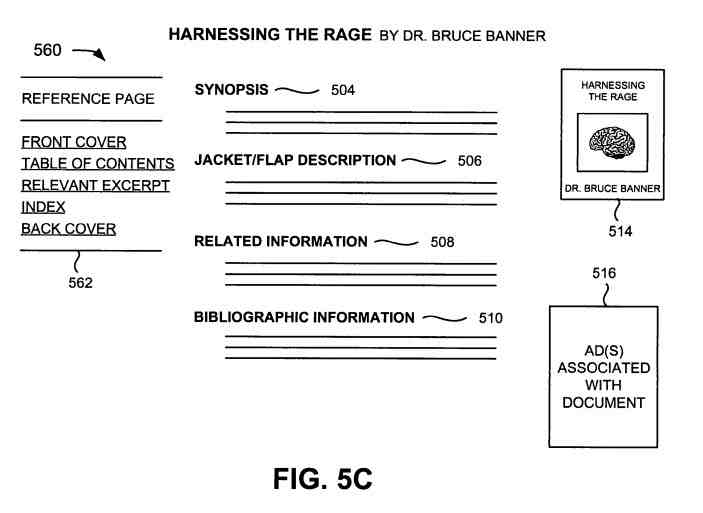 Ads associated with excerpts