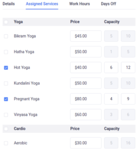 A view of the Amelia employee scheduling functionality