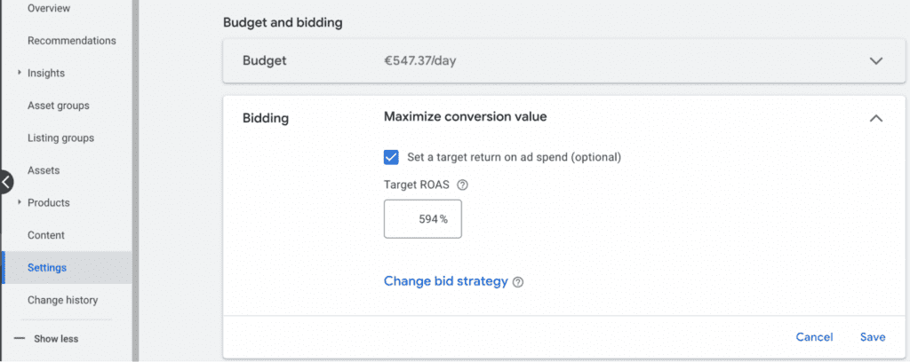 Budget And Bidding